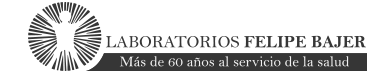 Logo de marca Bajer Laboratorio farmacéutico