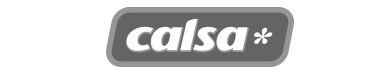 calsa Logo de marca corporativa calsa